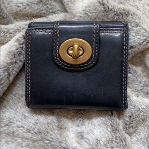 black Coach wallet